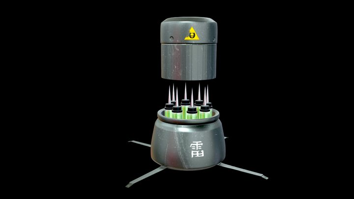 Gu Mine From Rinbow Six sage 3D Model
