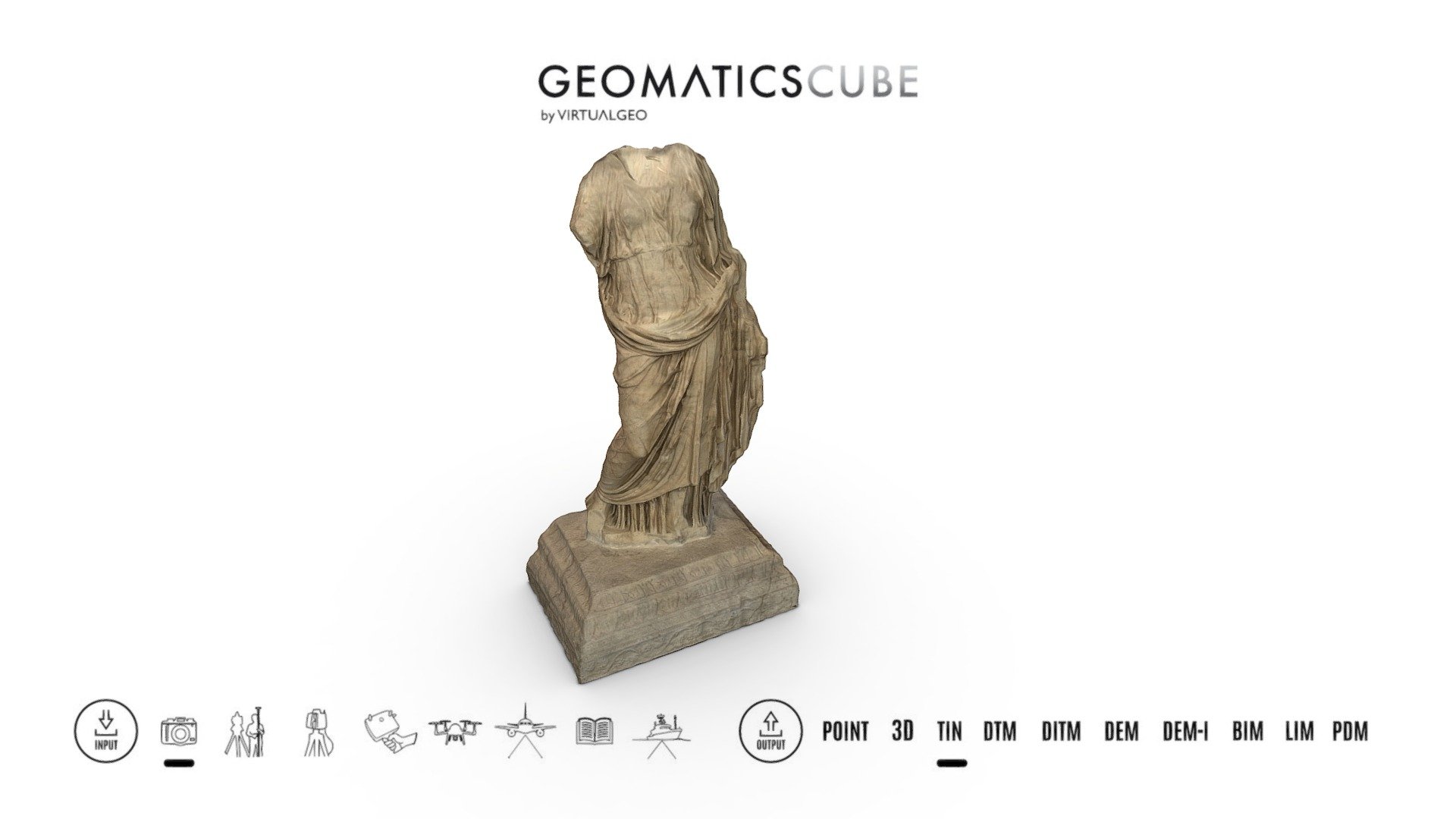 Headless Female Statue, second half of 1st cent. 3D model by