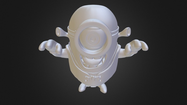 Shrek Minion 3D Model