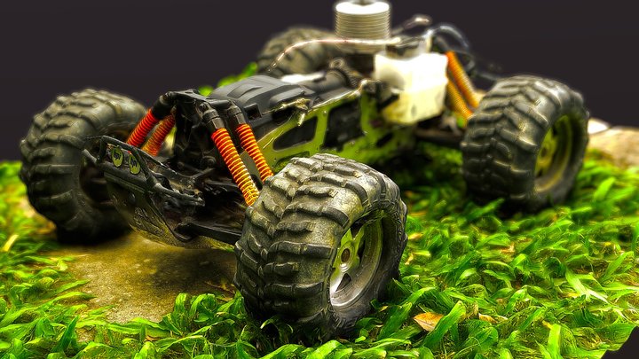 RC Monster Truck 3D Model