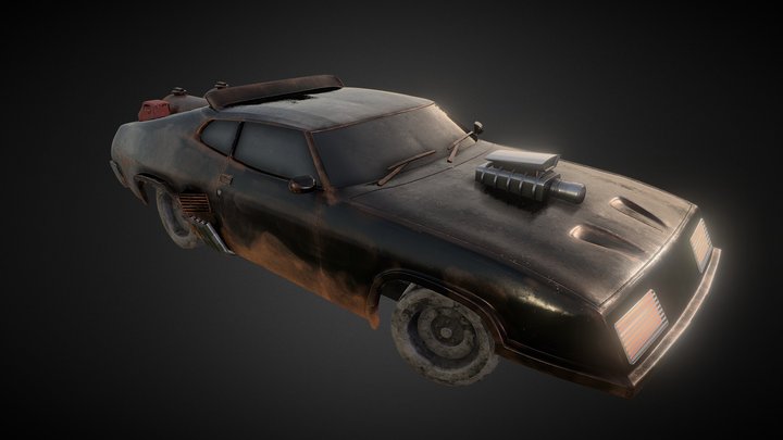 Interceptor - Mad Max 3D Model