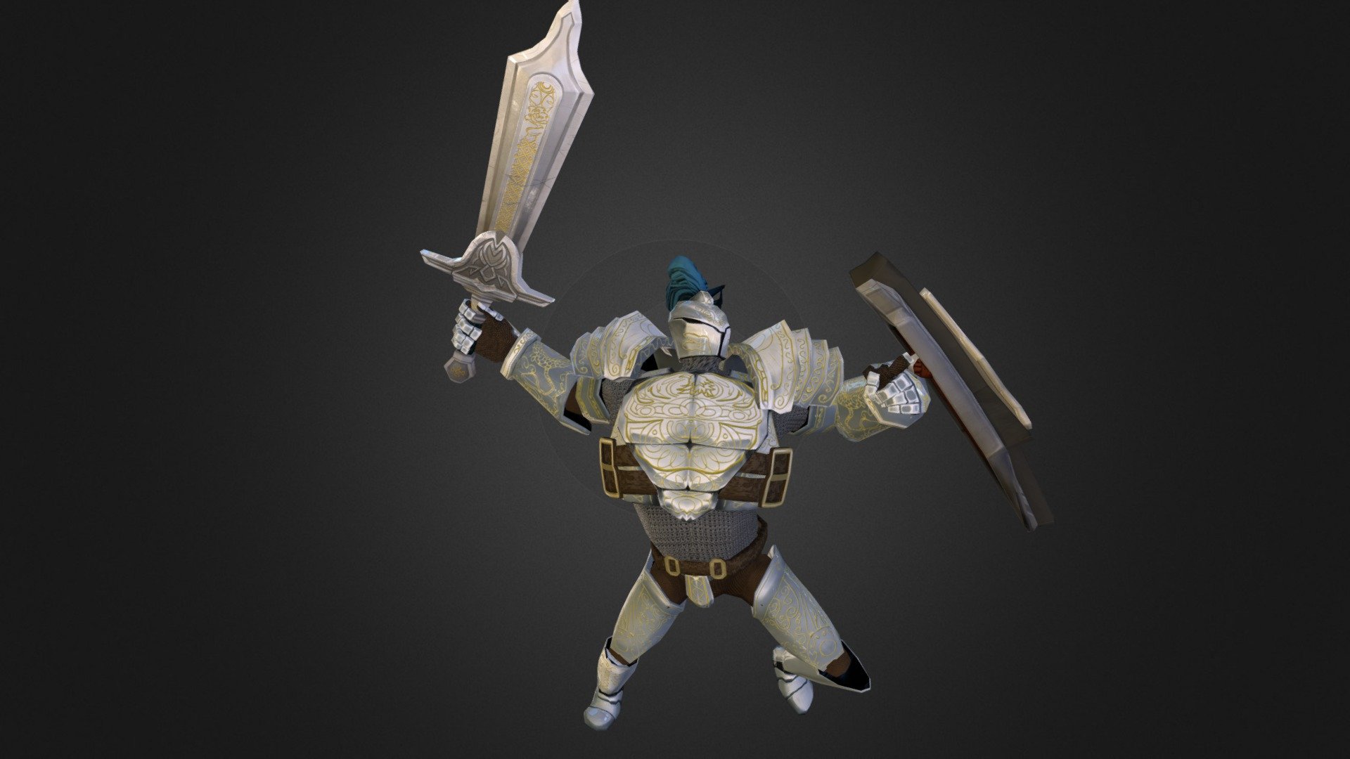 The White Knight 3D model by Karoliina Hankonen (cerberyusu