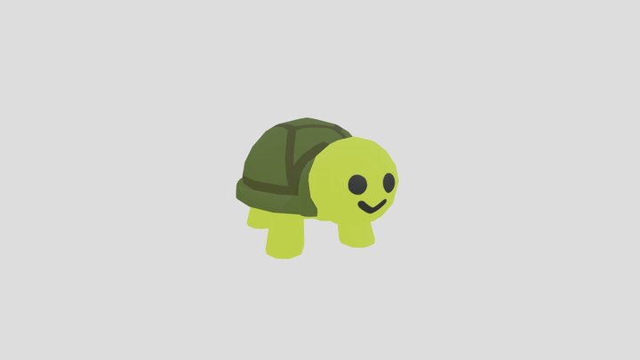 Turtle 3D Model