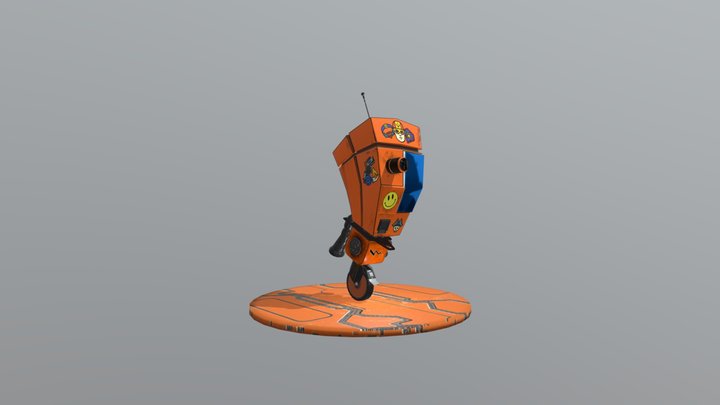 Bad Robot 3D Model