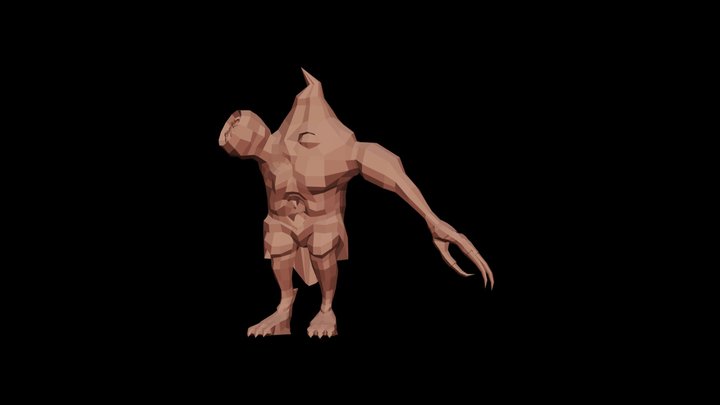 Brokon_SwampMonster 3D Model