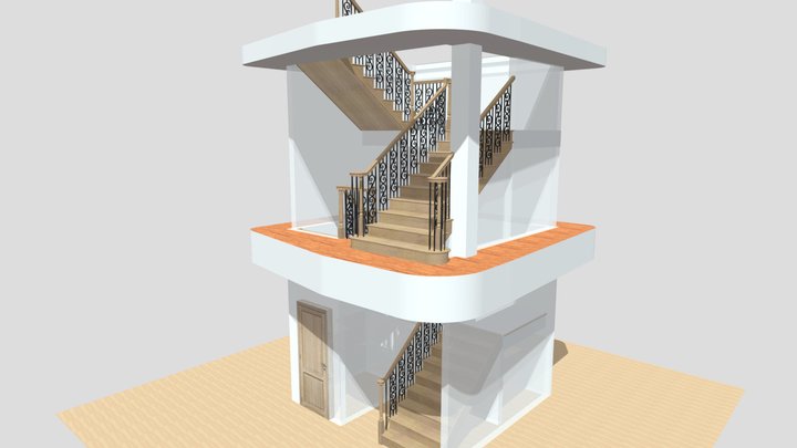 STAIRCON DRAWING - 1021 SERENITY 3D Model