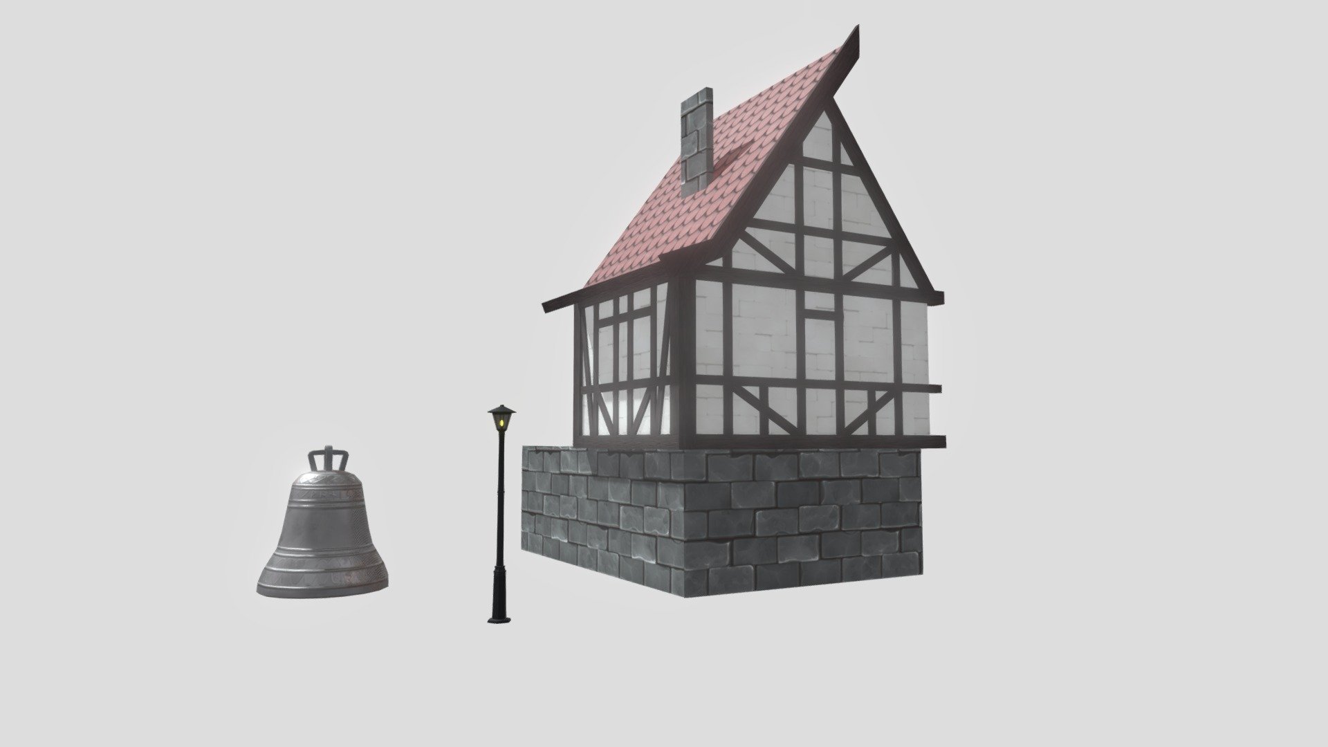 WIP - Environment Assets (Lowpoly/Textures)