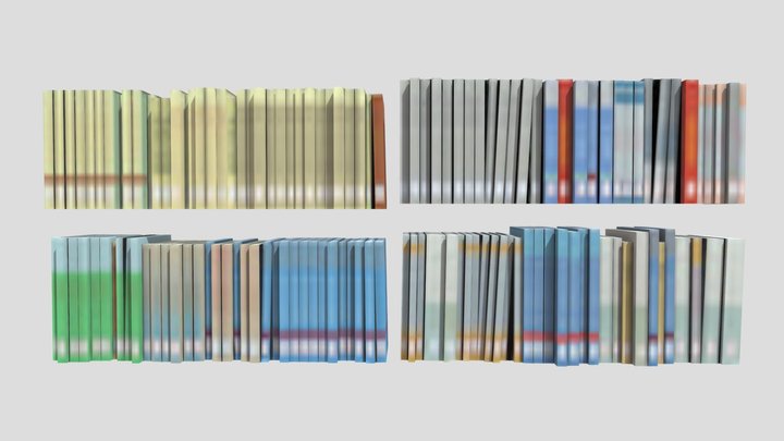 参考書(テクスチャ) 3D Model