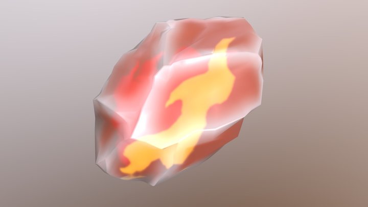 Fire Stone - Pokemon 3D Model