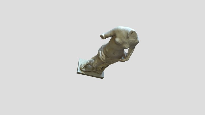 Modelo 3D Estatua Afrodita Carmen Ballesta Rivas 3D Model