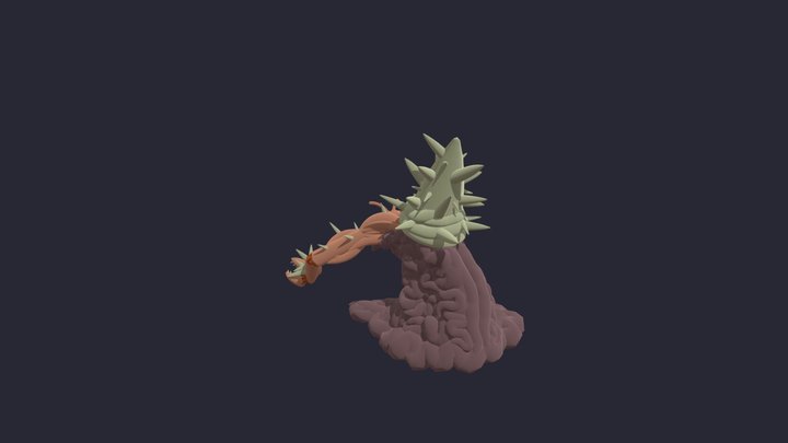 brain snail 3D Model