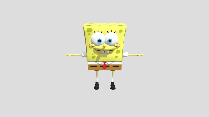 GameCube - SpongeBob SquarePants Revenge of the 3D Model