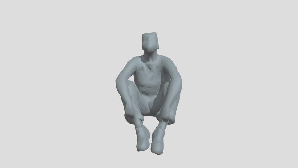 Lowpoly Construction Worker
