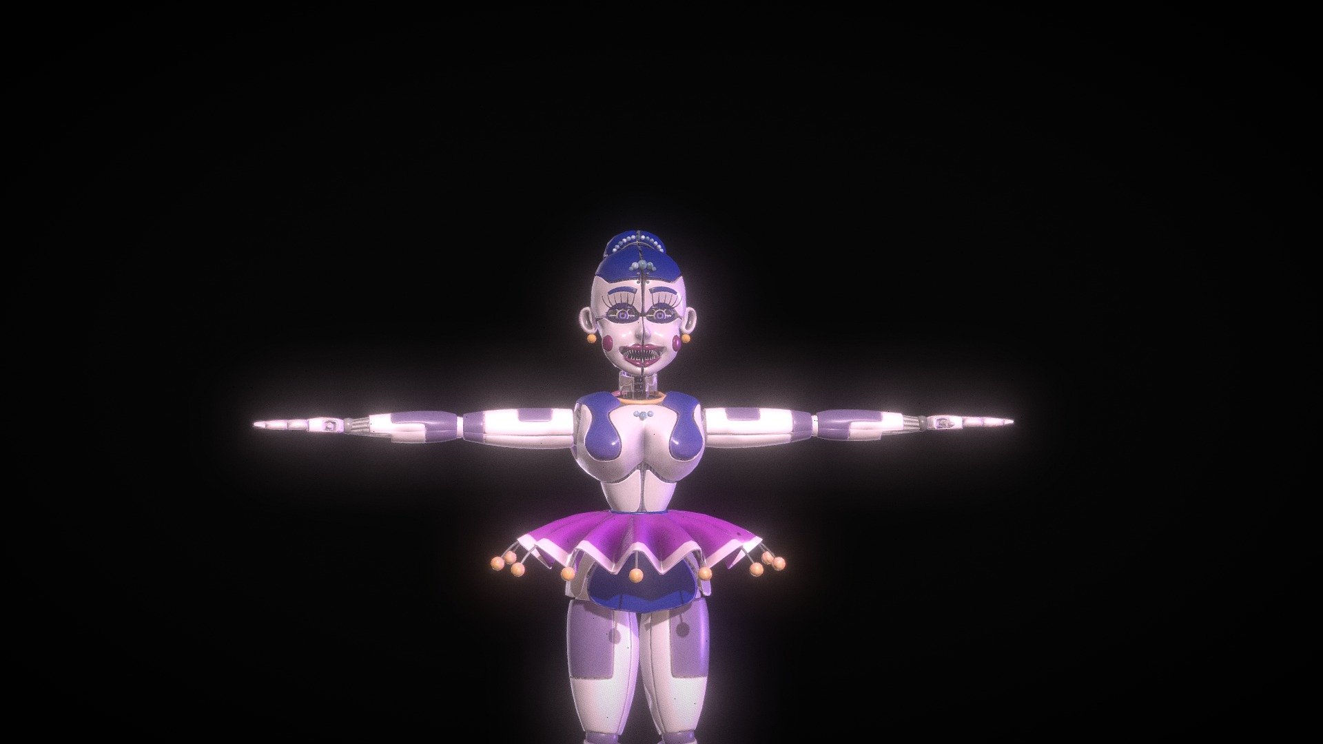 FNAF-HW2-Ballora - Download Free 3D model by Circus Baby (@Purple150511X)  [92541cd]