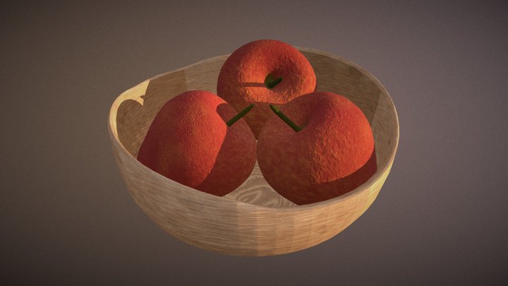 Fruit Bowl 3D Model
