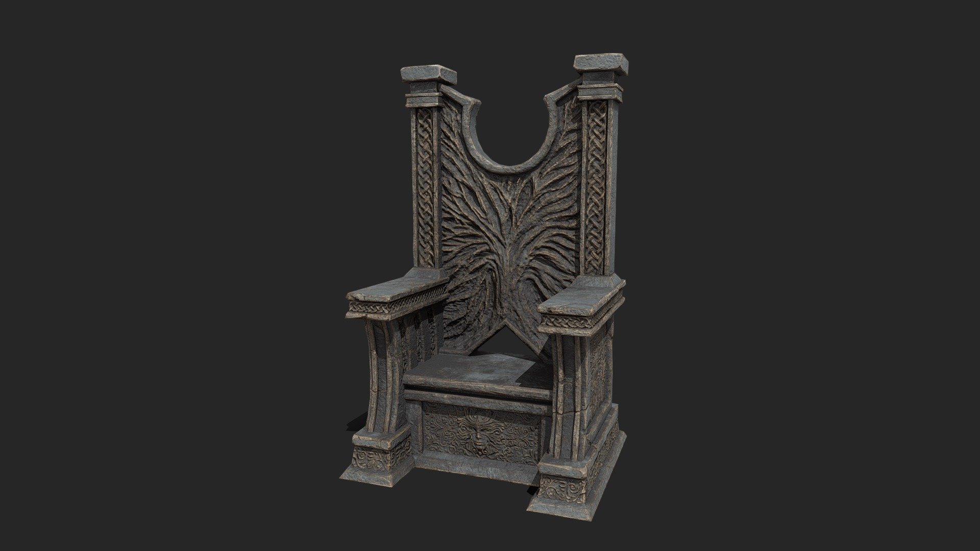 Stone Throne - Buy Royalty Free 3D model by KhucLam (@khuctunglam ...