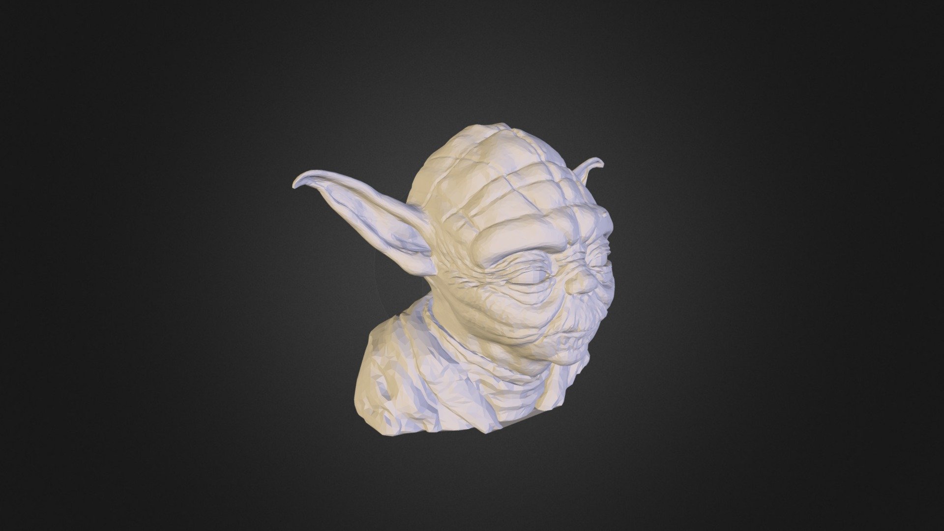 Yoda - 3D model by 3dmineisreal [925666b] - Sketchfab