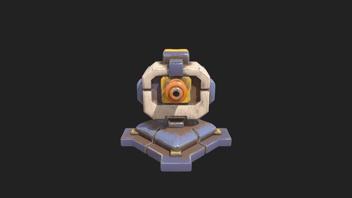 Turret ver.№5 3D Model