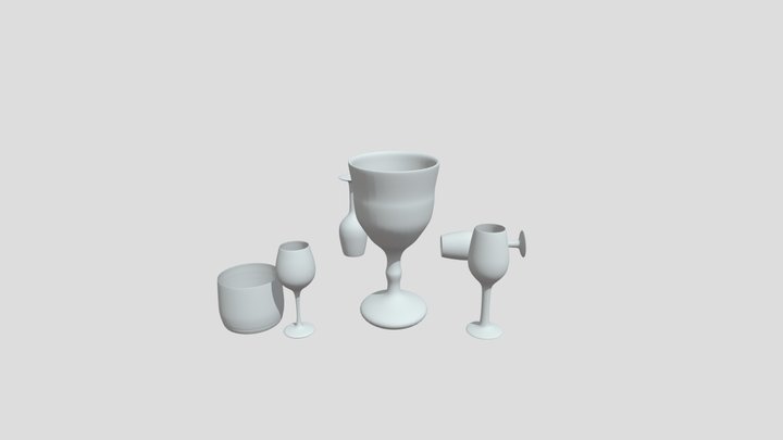 Wine 3D Model