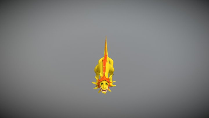 Fire dragon 3D Model