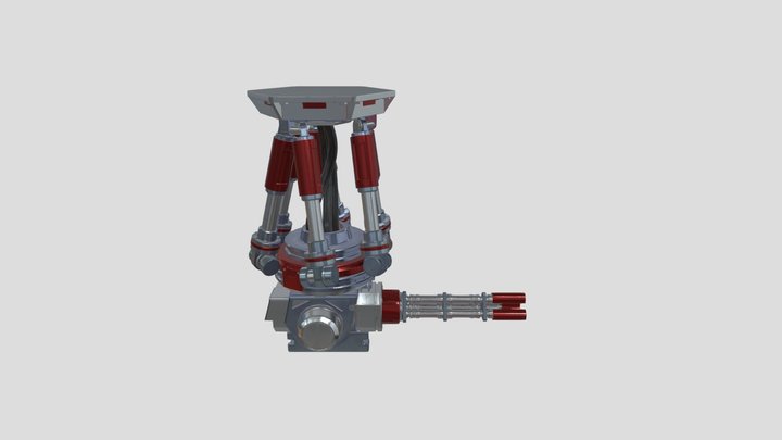 sci_fi_turret_redone 3D Model