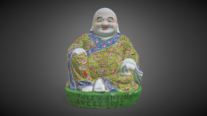 "Jolly Buddha" with Leo 3D Model