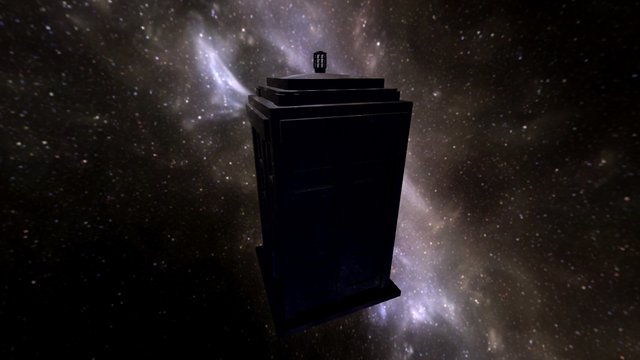 TARDIS 3D Model