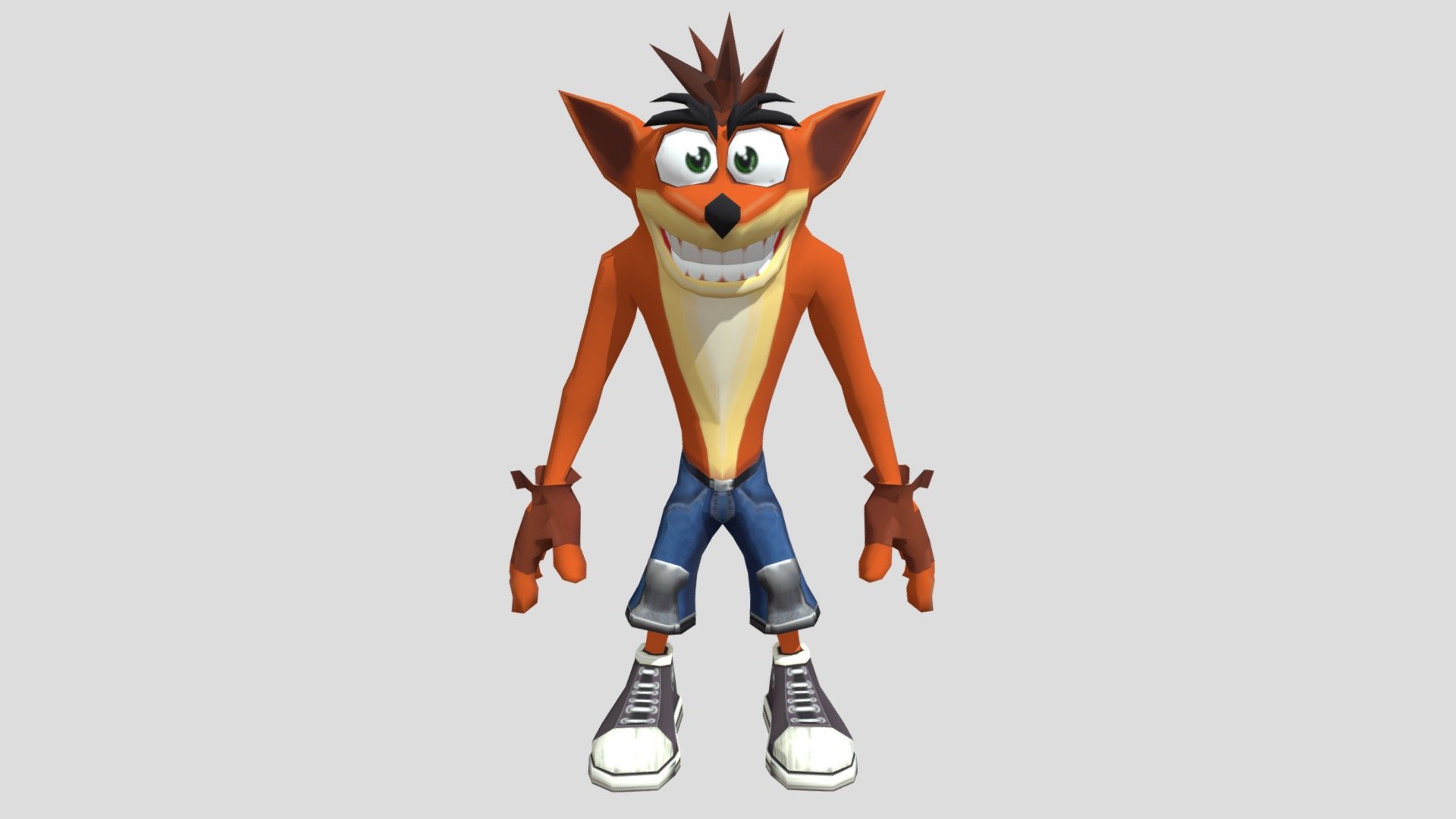 PlayStation 2 Game Crash Twinsanity crash - Download Free 3D model by ...