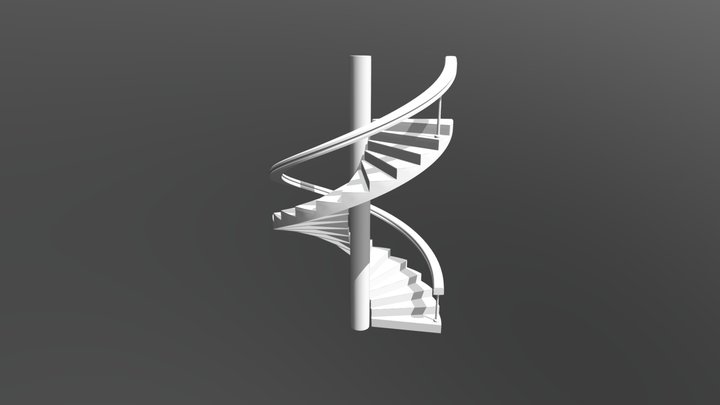 FFD201 18 S6 As2b Mahmut Basimtekin Staircase 3D Model