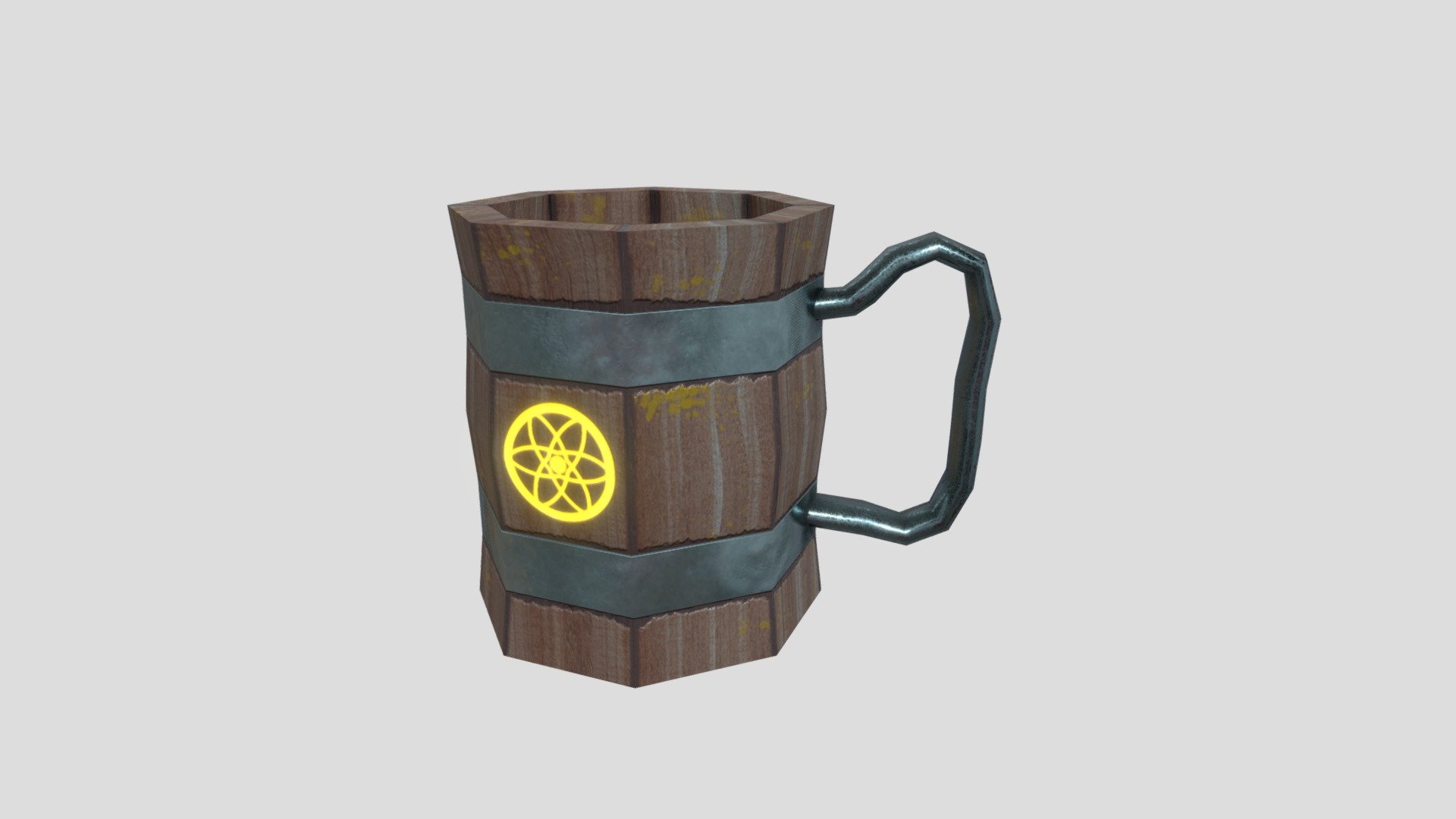 Justin S Wooden Mug