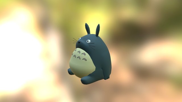 Totoro 3D Model