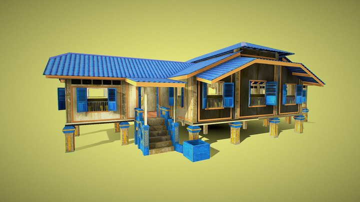 Rumah Singgah Tuan Kadi 3D Model