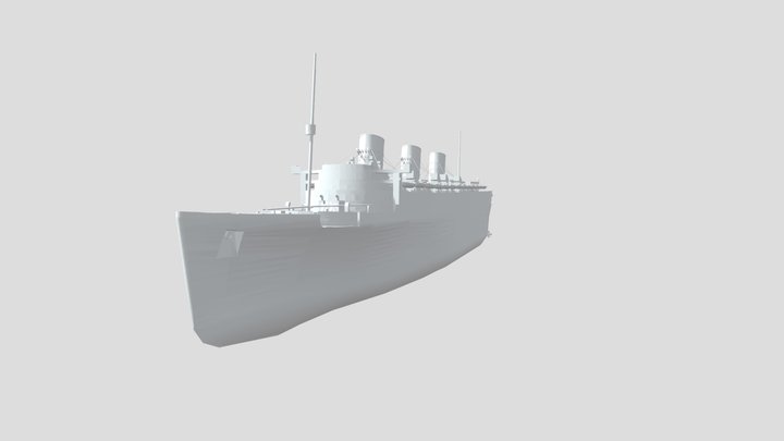 Queen Mary 3D Model