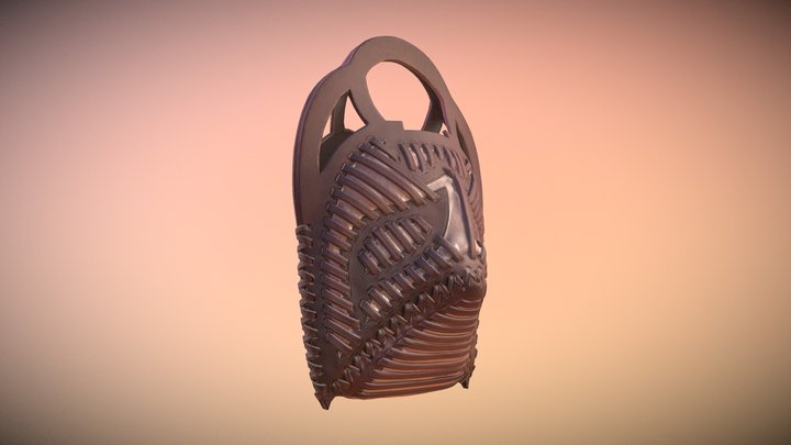 Photogrammetry Handbag 3D Model