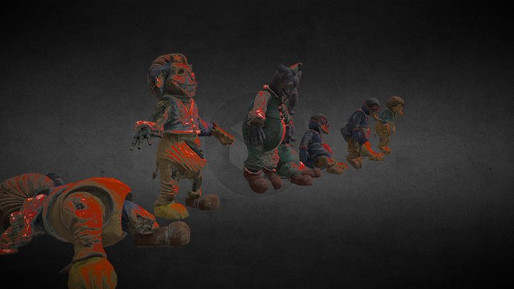 fnaf - A 3D model collection by Killer sans (@1awide0561) - Sketchfab