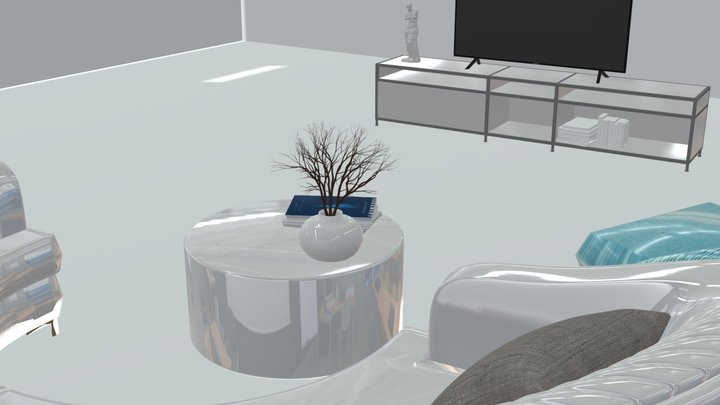 Foyer/Entrance Hall Room 3D Model