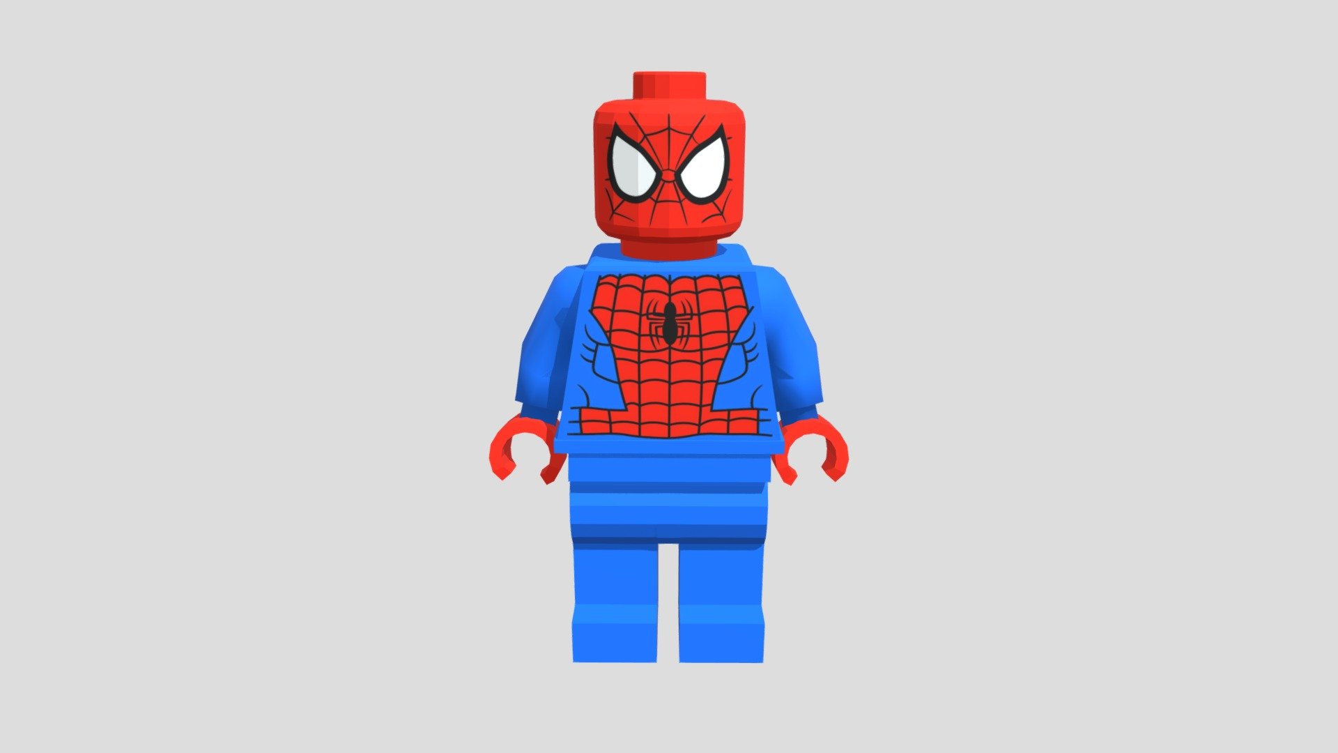 Lego Spiderman - 3D model by EmphasistheE1 [925cbcd] - Sketchfab