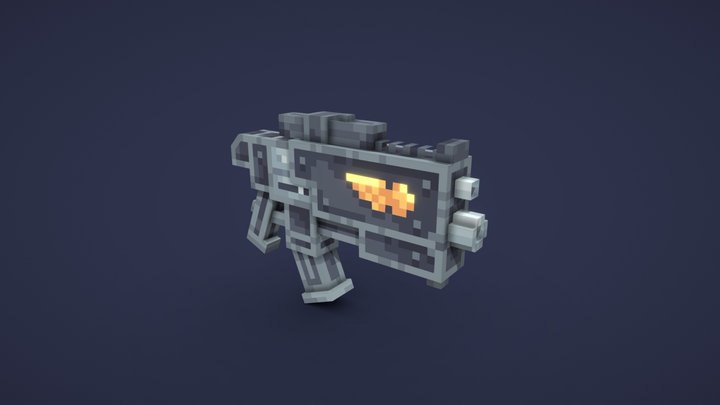 Warhammer Gun 3D Model