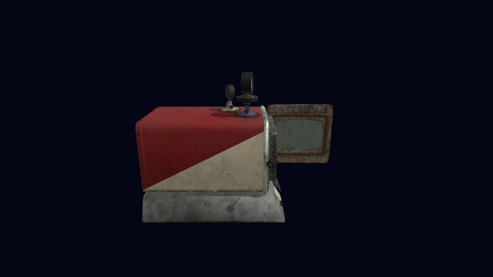 Calcining furnace 3D Model
