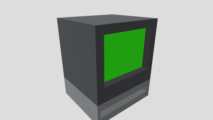 tv greenscreen 3D Model
