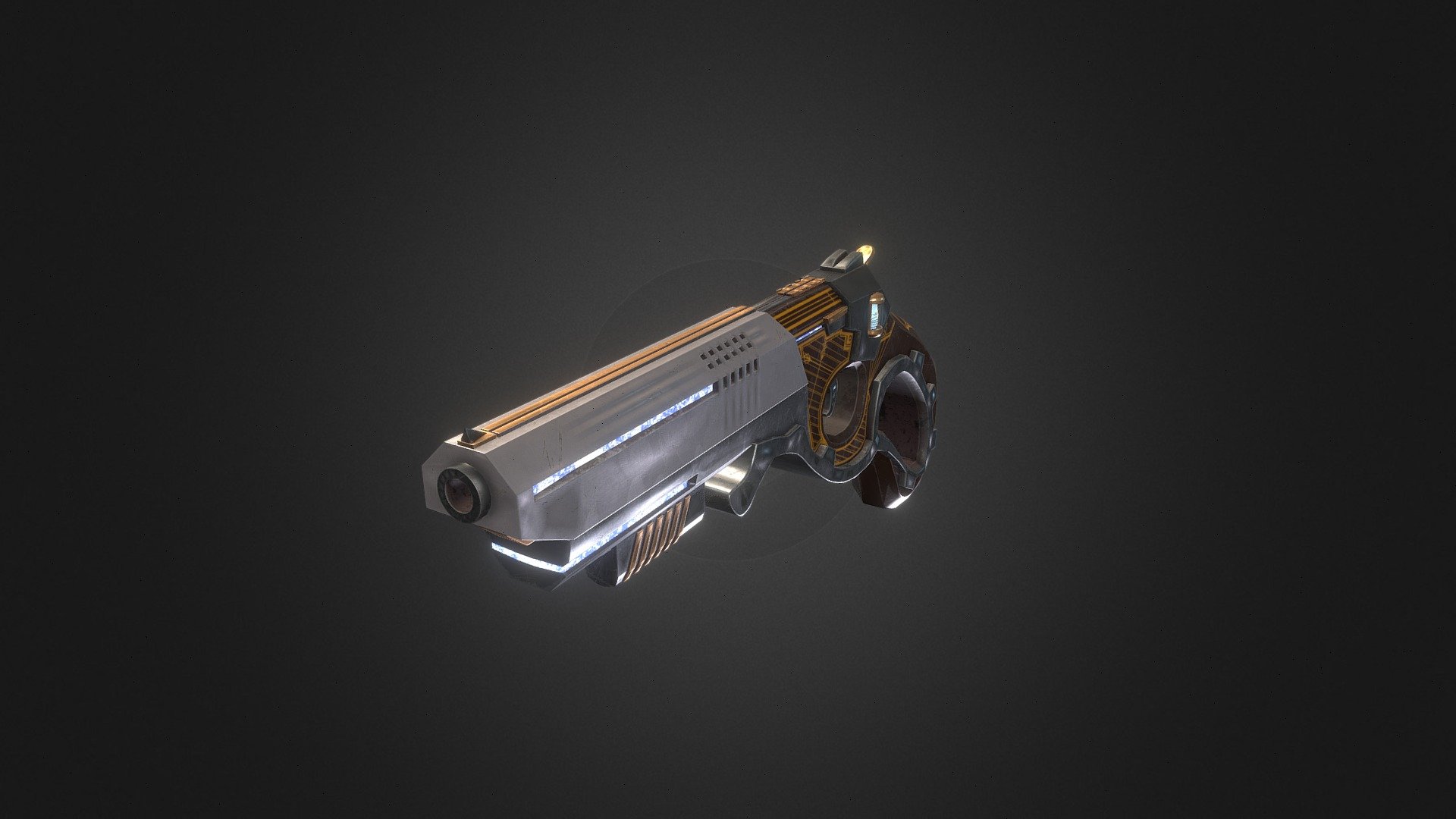 Decô Energy Pistol - 3D model by Seth Santos (@Seth7Santos) [925e7d0 ...