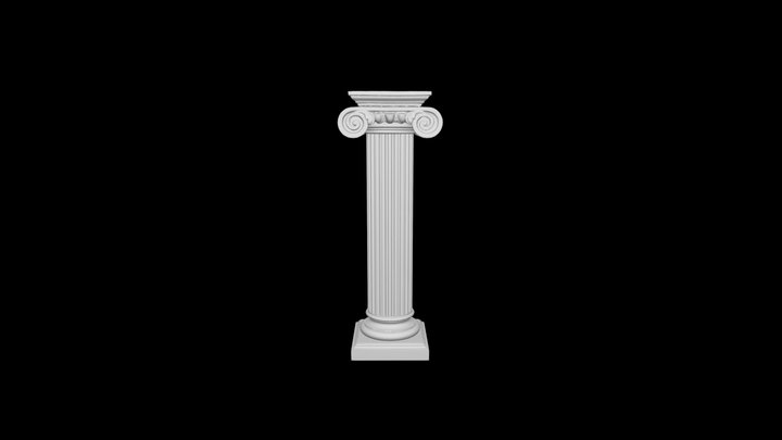 Колонна N 2 3D Model