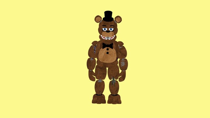 gangnam_style_withered_freddy 3D Model