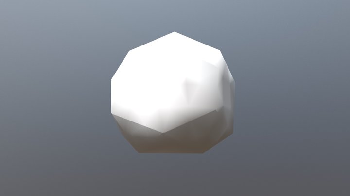 Snub Cube Fusion Copy 3D Model