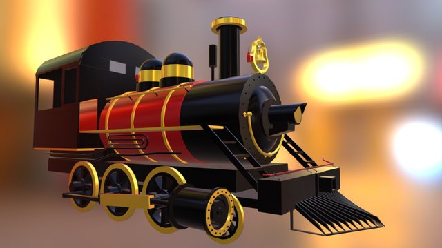 Locomotora 3D Model