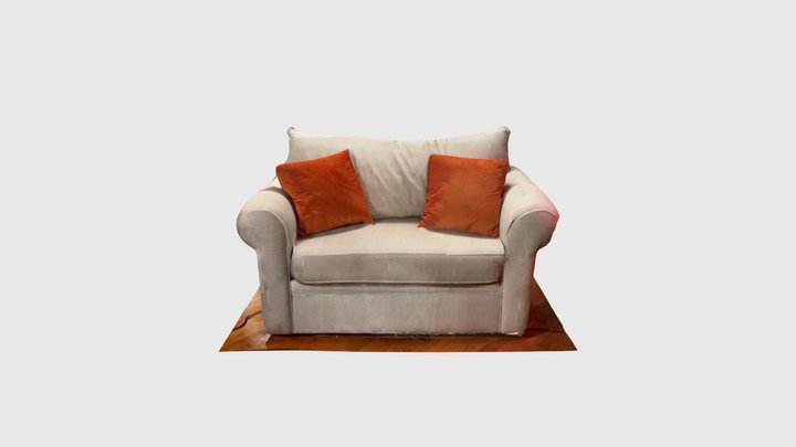 Decor, couch 3D Model