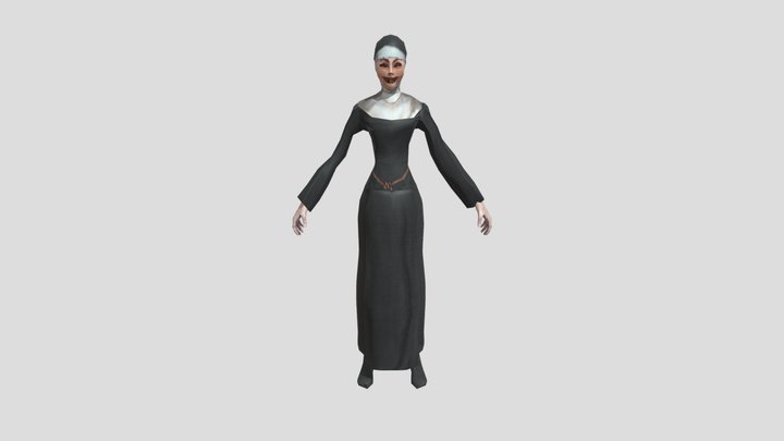 Evil Nun 3 (fanmade s.m) 3D Model
