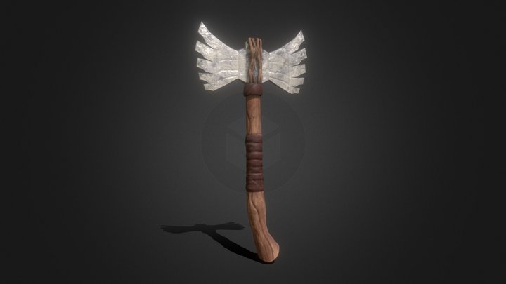 Norse Axe Model 3D Model