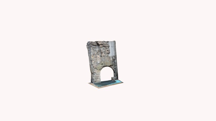 Puerta Decumana 3D Model