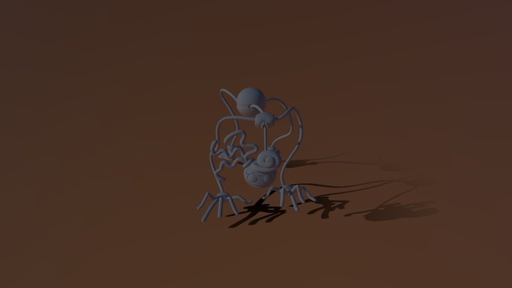 Project Playtime_ Mommy Long Legs 3D Model